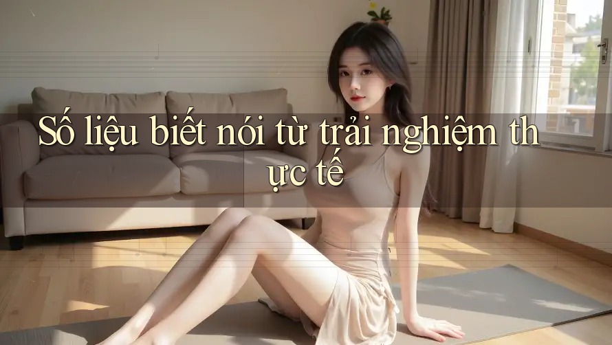 Số liệu biết nói từ trải nghiệm thực tế