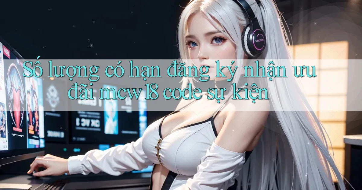 Số lượng có hạn đăng ký nhận ưu đãi mcw18 code sự kiện