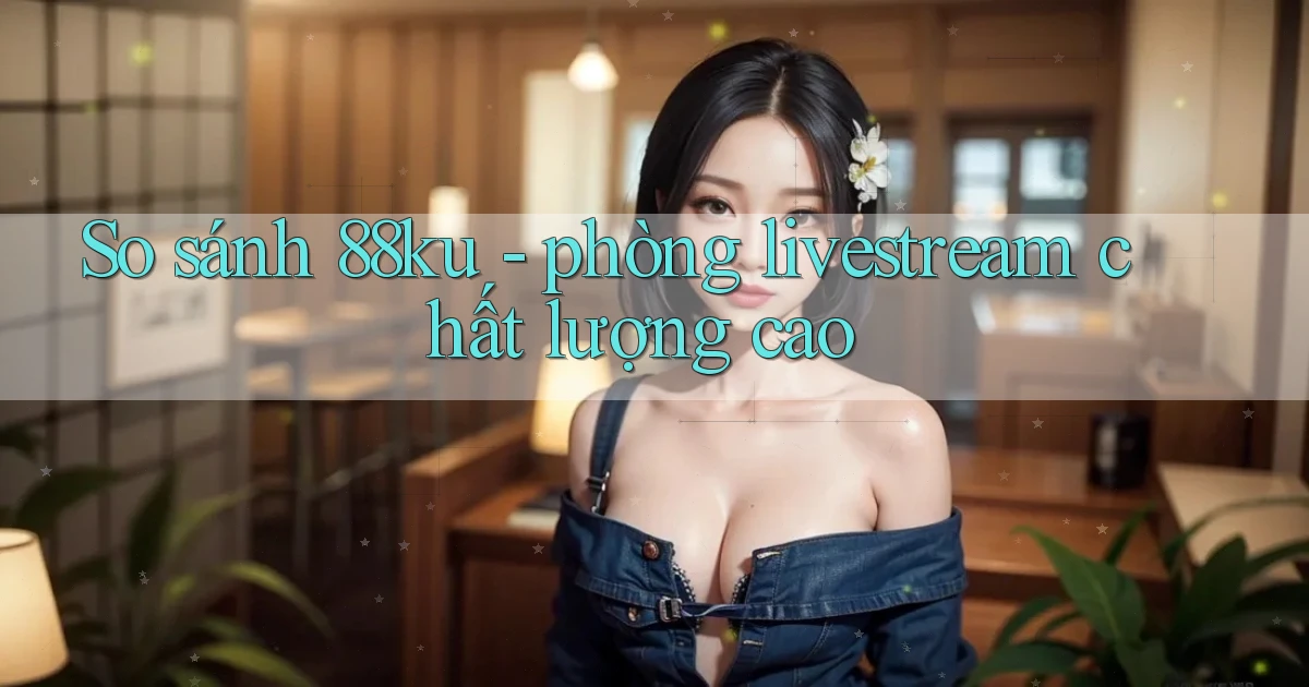 So sánh 88ku   phòng livestream chất lượng cao