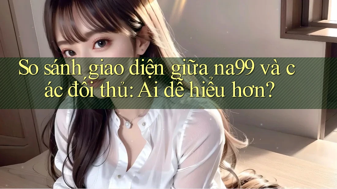So sánh giao diện giữa na99 và các đối thủ: Ai dễ hiểu hơn? So sánh giao diện giữa na99 và các đối thủ: Ai dễ hiểu hơn?