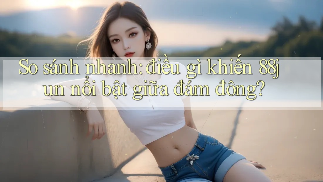So sánh nhanh: điều gì khiến 88jun nổi bật giữa đám đông?