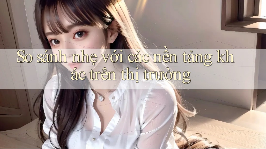 So sánh nhẹ với các nền tảng khác trên thị trường