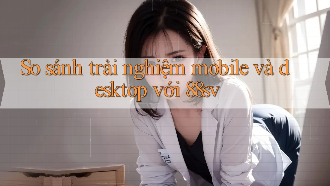 So sánh trải nghiệm mobile và desktop với 88sv So sánh trải nghiệm mobile và desktop với 88sv