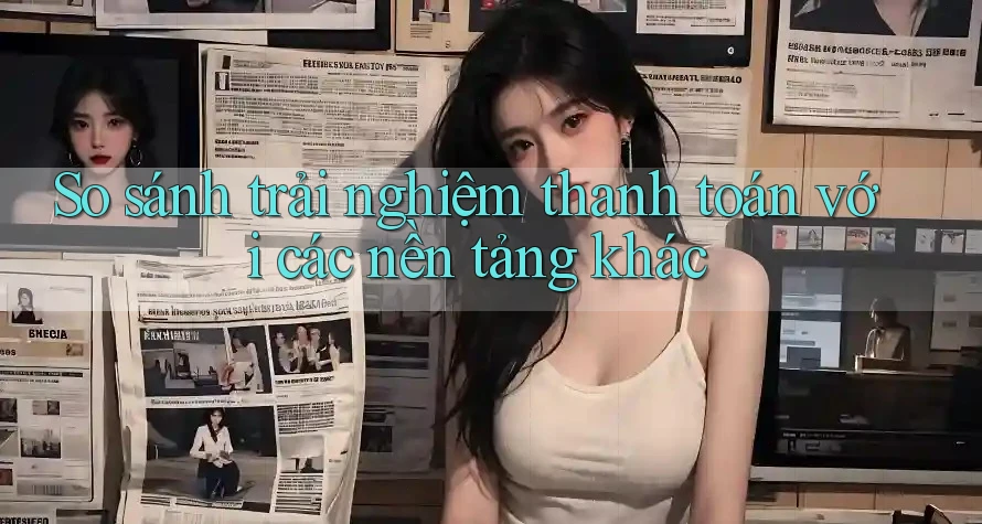 So sánh trải nghiệm thanh toán với các nền tảng khác
