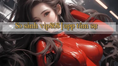 So sánh vip868 app tâm sự
