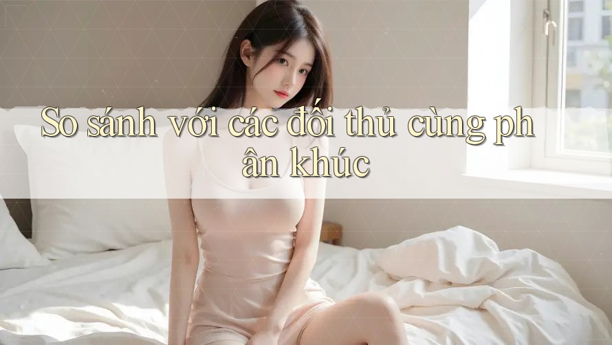 So sánh với các đối thủ cùng phân khúc So sánh với các đối thủ cùng phân khúc