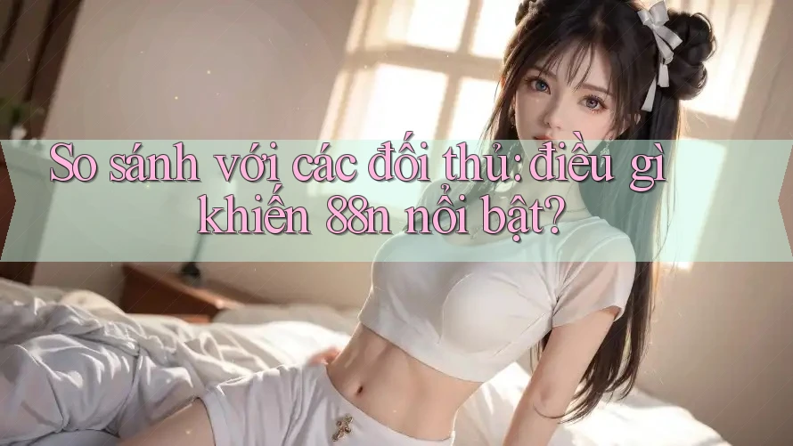 So sánh với các đối thủ: điều gì khiến 88n nổi bật? So sánh với các đối thủ: điều gì khiến 88n nổi bật?