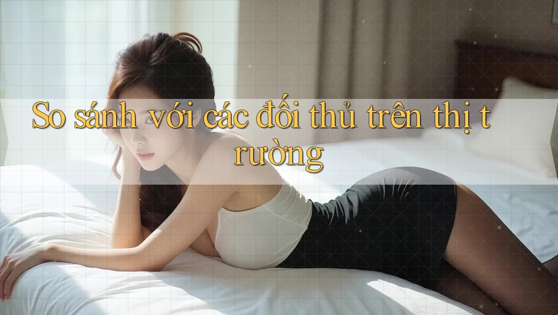 So sánh với các đối thủ trên thị trường