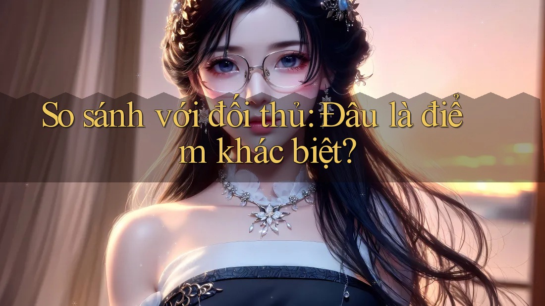 So sánh với đối thủ: đâu là điểm khác biệt