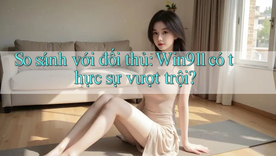 So sánh với đối thủ: Win911 có thực sự vượt trội?