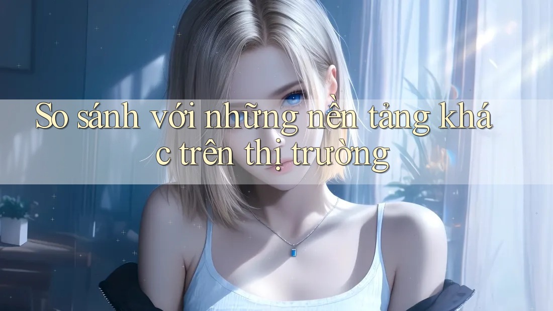 So sánh với những nền tảng khác trên thị trường