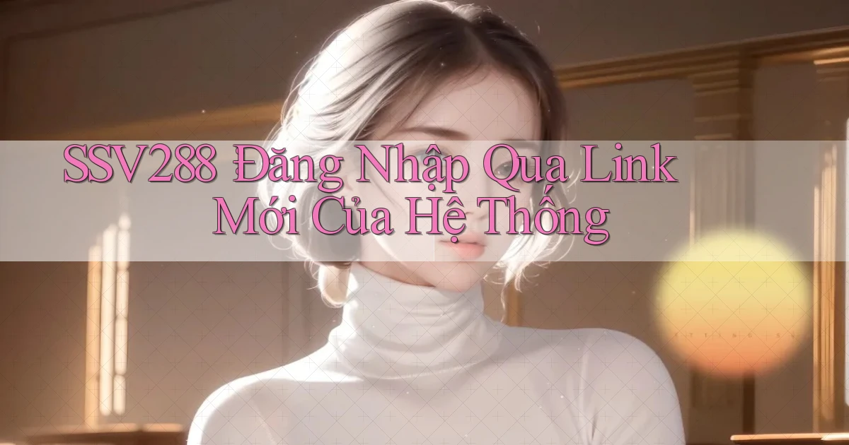 ssv288： Đăng Nhập Qua Link Mới Của Hệ Thống