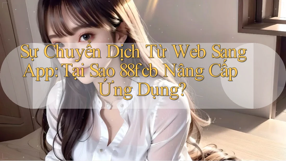 Sự Chuyển Dịch Từ Web Sang App: Tại Sao 88fcb Nâng Cấp Ứng Dụng? Sự Chuyển Dịch Từ Web Sang App: Tại Sao 88fcb Nâng Cấp Ứng Dụng?