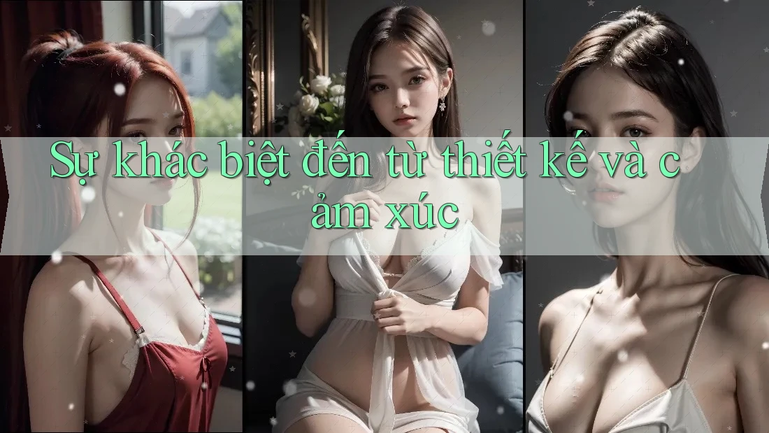 Sự khác biệt đến từ thiết kế và cảm xúc Sự khác biệt đến từ thiết kế và cảm xúc