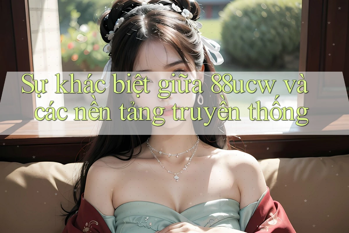 Sự khác biệt giữa 88ucw và các nền tảng truyền thống