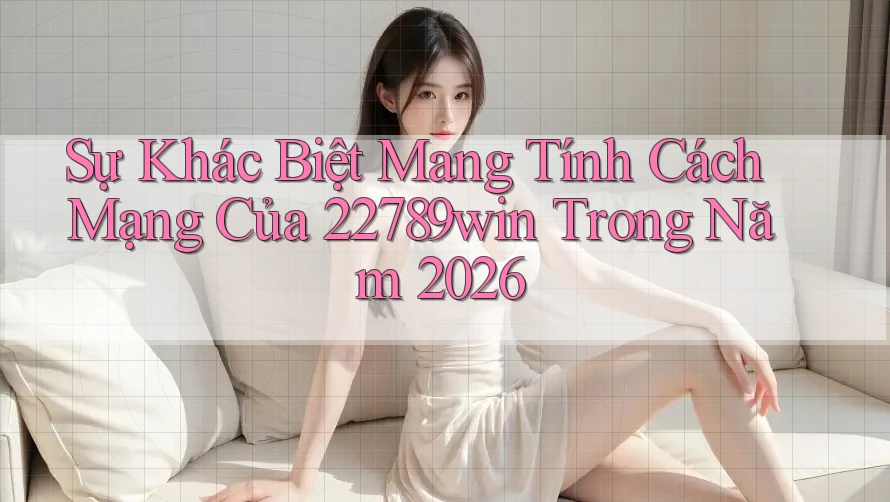 Sự Khác Biệt Mang Tính Cách Mạng Của 22789win Trong Năm 2026 Sự Khác Biệt Mang Tính Cách Mạng Của 22789win Trong Năm 2026