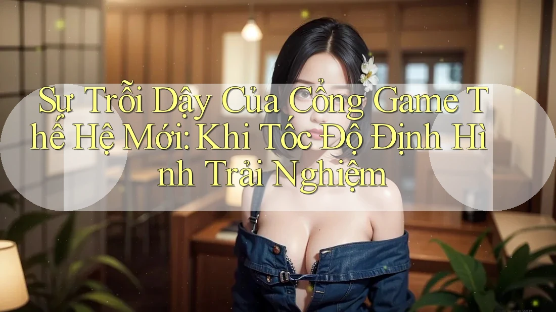 Sự Trỗi Dậy Của Cổng Game Thế Hệ Mới: Khi Tốc Độ Định Hình Trải Nghiệm Sự Trỗi Dậy Của Cổng Game Thế Hệ Mới: Khi Tốc Độ Định Hình Trải Nghiệm