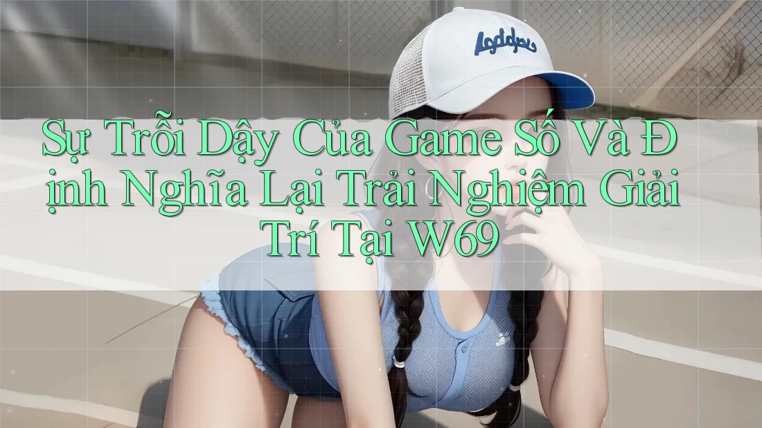 Sự Trỗi Dậy Của Game Số Và Định Nghĩa Lại Trải Nghiệm Giải Trí Tại W69