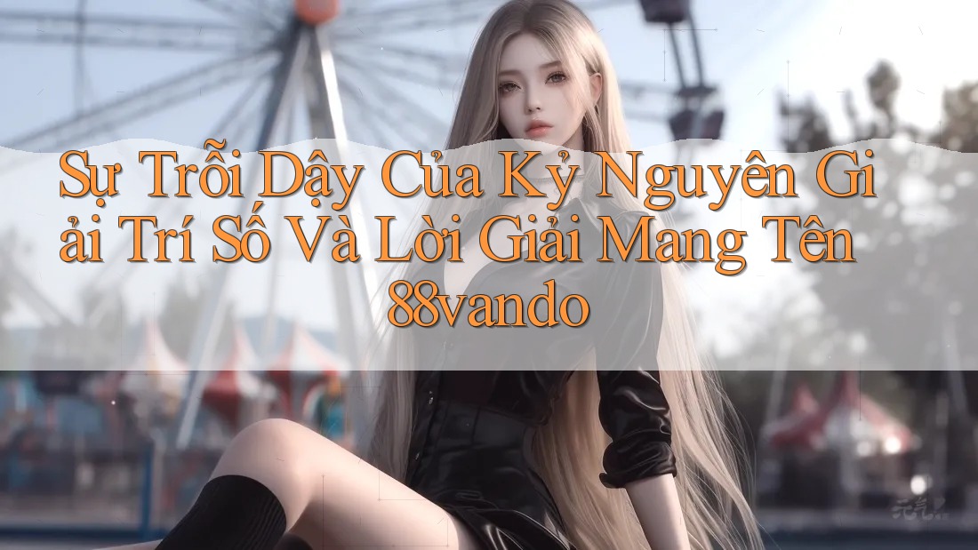 Sự Trỗi Dậy Của Kỷ Nguyên Giải Trí Số Và Lời Giải Mang Tên 88vando Sự Trỗi Dậy Của Kỷ Nguyên Giải Trí Số Và Lời Giải Mang Tên 88vando