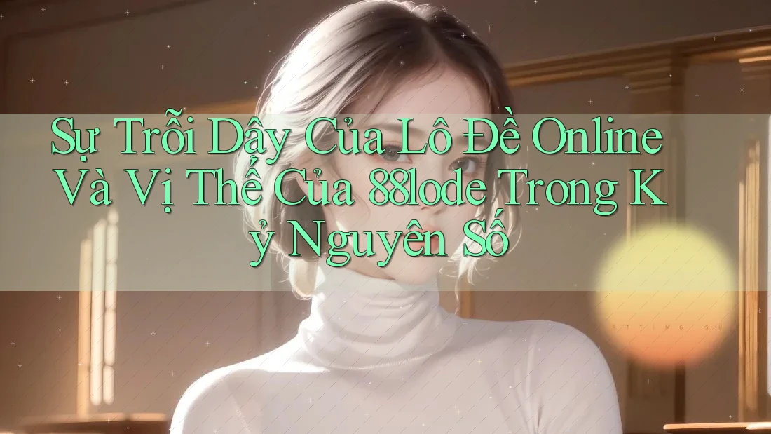 Sự Trỗi Dậy Của Lô Đề Online Và Vị Thế Của 88lode Trong Kỷ Nguyên Số Sự Trỗi Dậy Của Lô Đề Online Và Vị Thế Của 88lode Trong Kỷ Nguyên Số