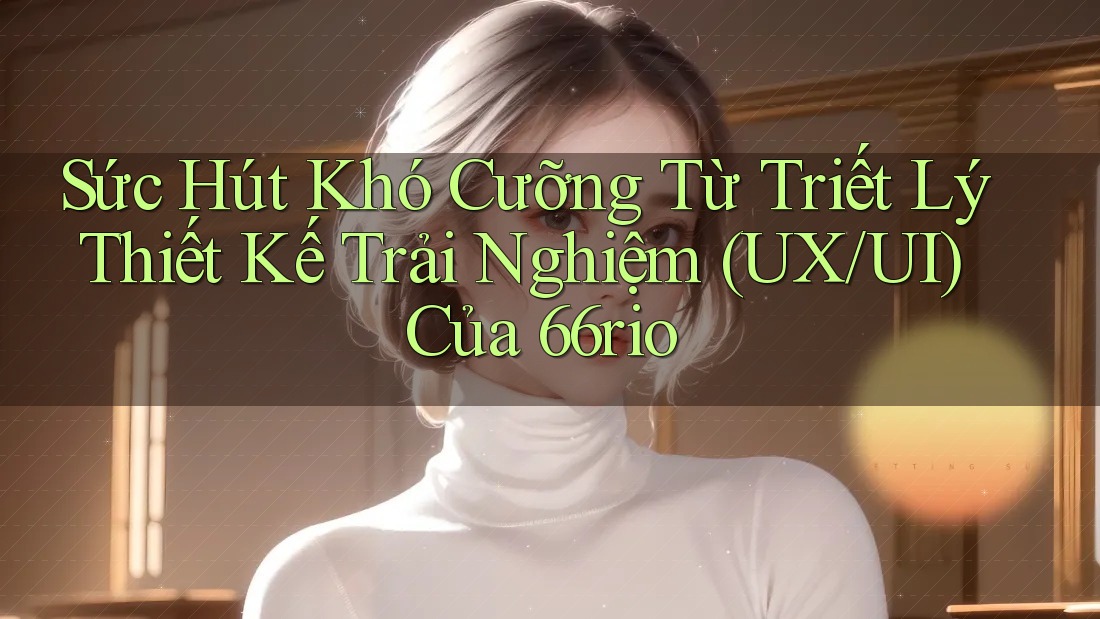 Sức Hút Khó Cưỡng Từ Triết Lý Thiết Kế Trải Nghiệm (UX/UI) Của 66rio