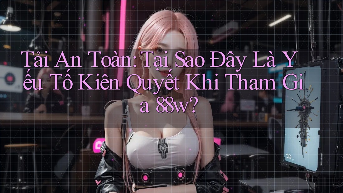 Tải An Toàn: Tại Sao Đây Là Yếu Tố Kiên Quyết Khi Tham Gia 88w? Tải An Toàn: Tại Sao Đây Là Yếu Tố Kiên Quyết Khi Tham Gia 88w?