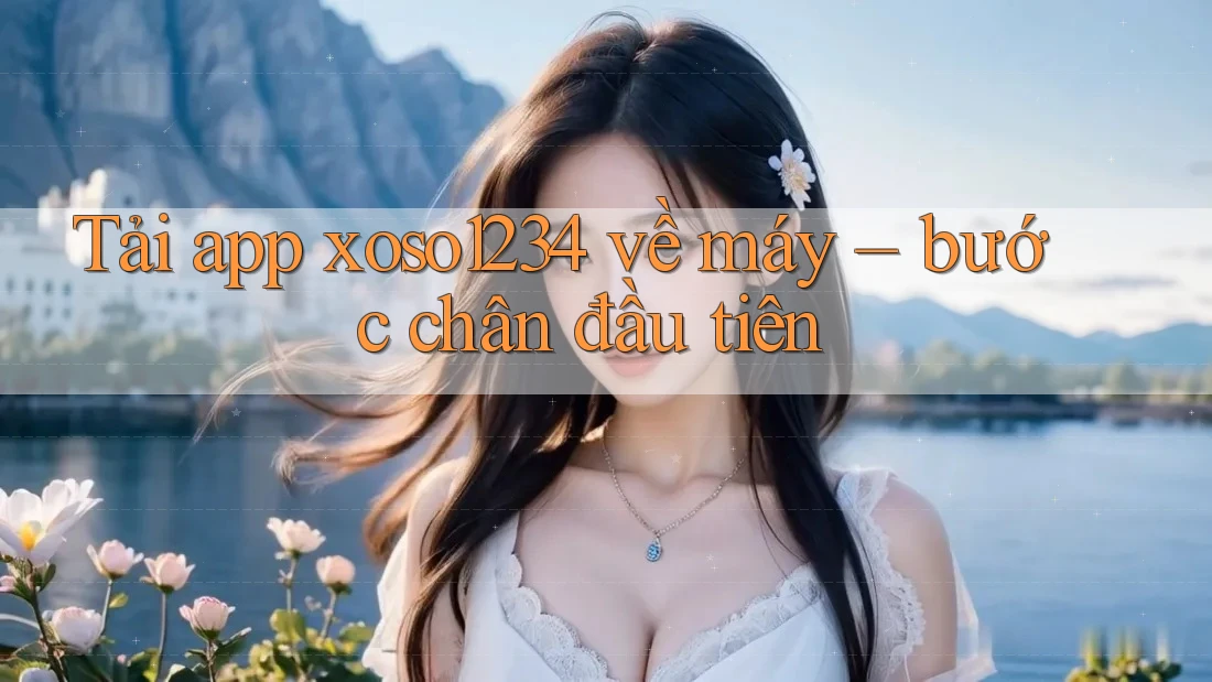 Tải app xoso1234 về máy – bước chân đầu tiên