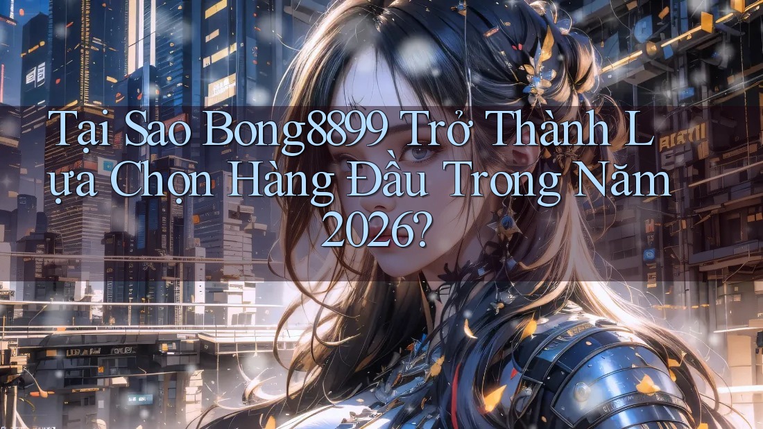 Tại Sao Bong8899 Trở Thành Lựa Chọn Hàng Đầu Trong Năm 2026? Tại Sao Bong8899 Trở Thành Lựa Chọn Hàng Đầu Trong Năm 2026?