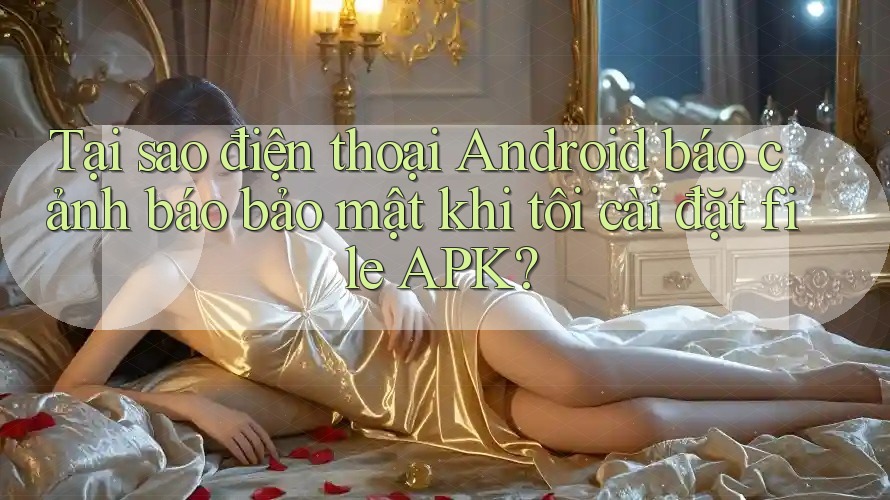 Tại sao điện thoại Android báo cảnh báo bảo mật khi tôi cài đặt file APK?