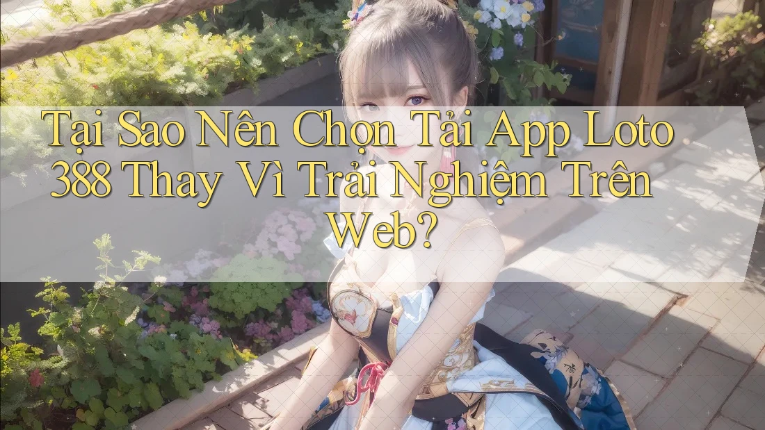 Tại Sao Nên Chọn Tải App Loto388 Thay Vì Trải Nghiệm Trên Web? Tại Sao Nên Chọn Tải App Loto388 Thay Vì Trải Nghiệm Trên Web?