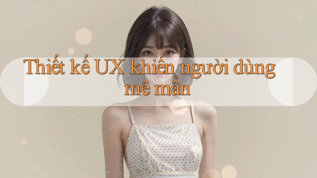 Thiết kế UX khiến người dùng mê mẩn Thiết kế UX khiến người dùng mê mẩn