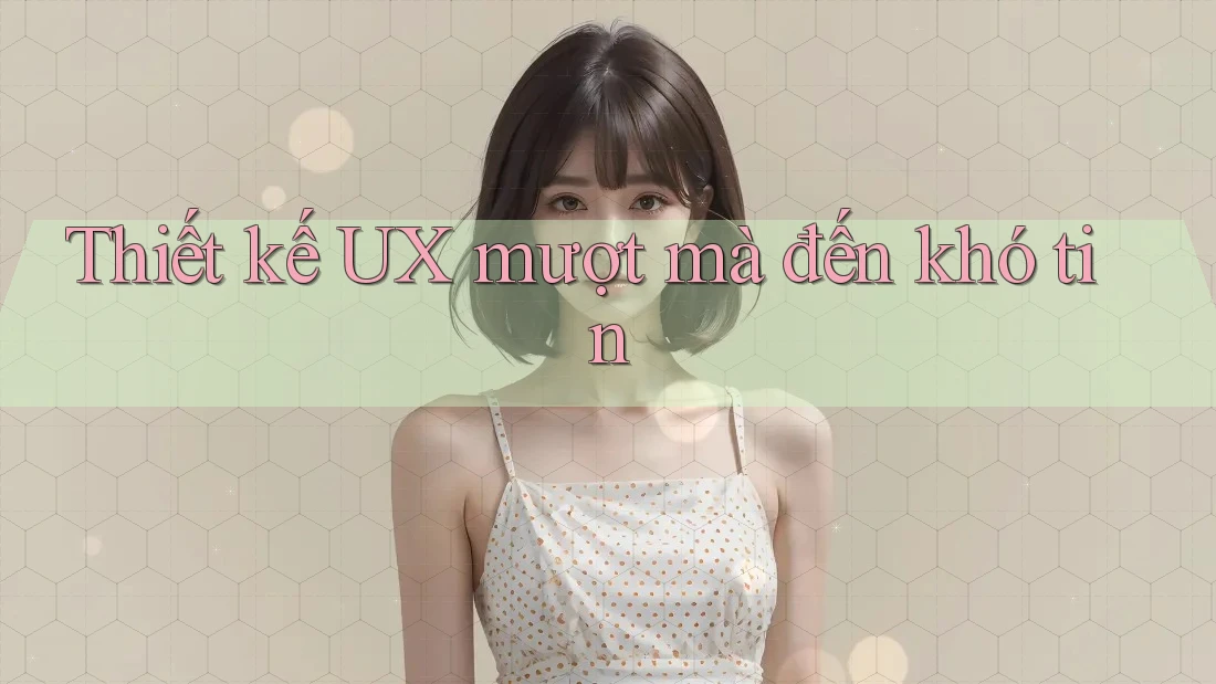 Thiết kế UX mượt mà đến khó tin