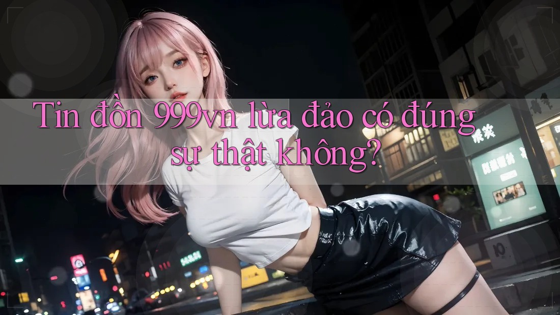 Tin đồn 999vn lừa đảo có đúng sự thật không?