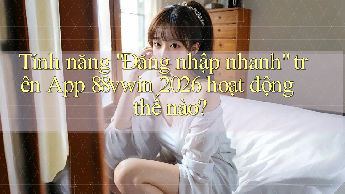 Tính năng “Đăng nhập nhanh” trên App 88vwin 2026 hoạt động thế nào? Tính năng “Đăng nhập nhanh” trên App 88vwin 2026 hoạt động thế nào?