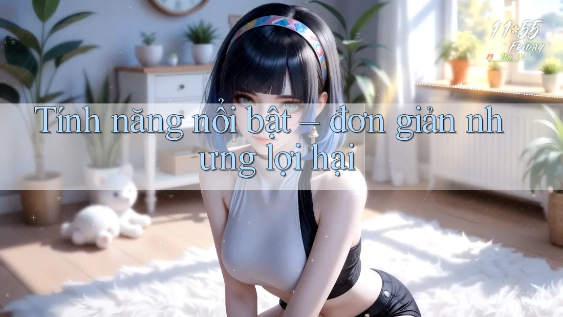 Tính năng nổi bật – đơn giản nhưng lợi hại Tính năng nổi bật – đơn giản nhưng lợi hại