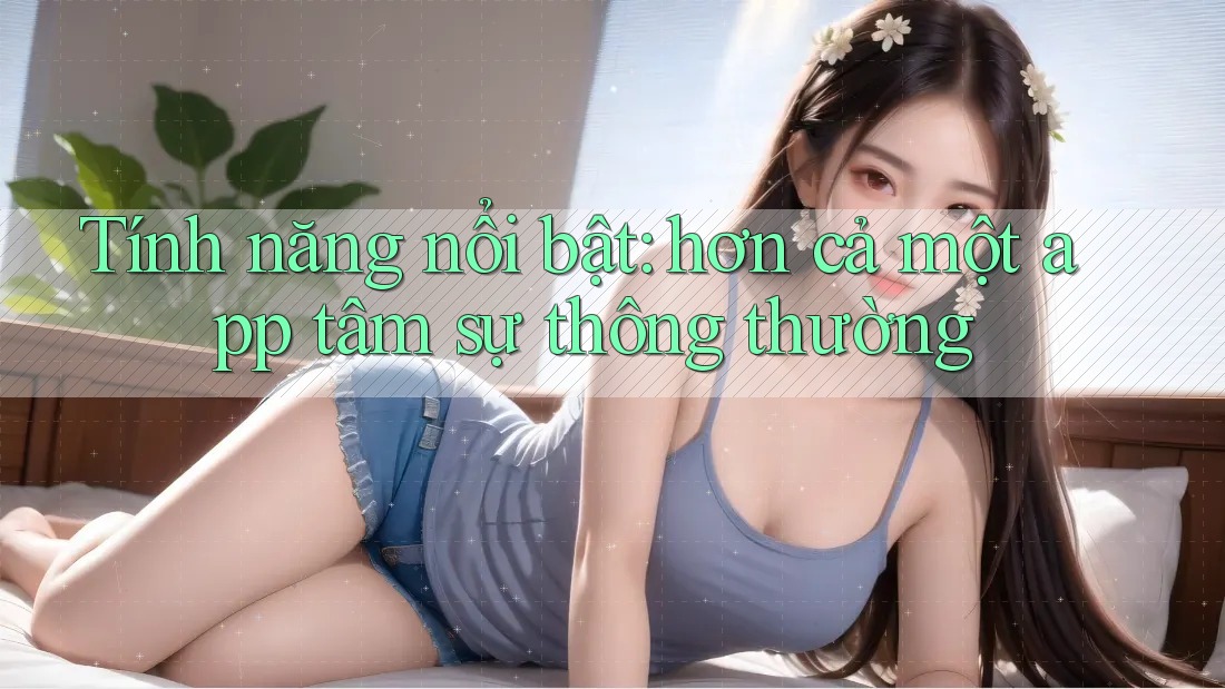Tính năng nổi bật: hơn cả một app tâm sự thông thường