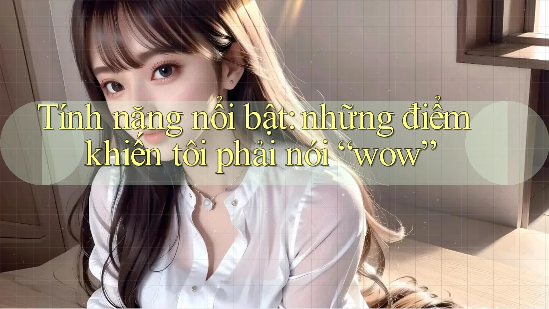 Tính năng nổi bật: những điểm khiến tôi phải nói “wow” Tính năng nổi bật: những điểm khiến tôi phải nói “wow”