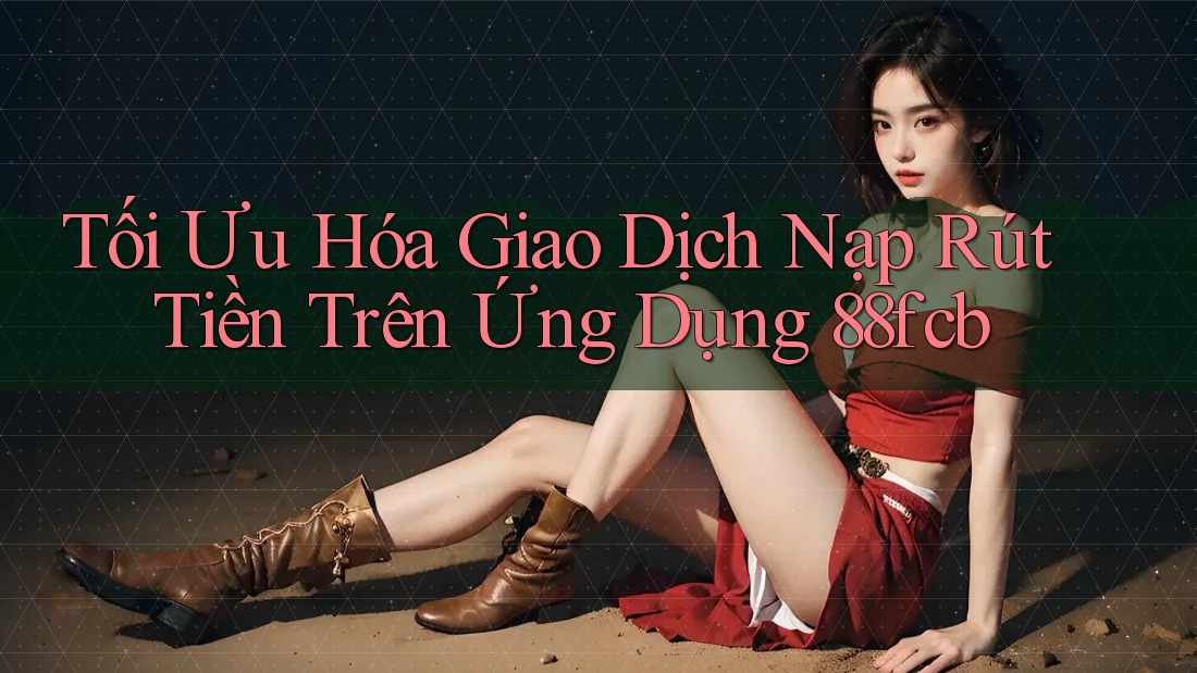 Tối Ưu Hóa Giao Dịch Nạp Rút Tiền Trên Ứng Dụng 88fcb Tối Ưu Hóa Giao Dịch Nạp Rút Tiền Trên Ứng Dụng 88fcb