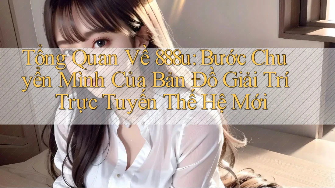 Tổng Quan Về 888u: Bước Chuyển Mình Của Bản Đồ Giải Trí Trực Tuyến Thế Hệ Mới Tổng Quan Về 888u: Bước Chuyển Mình Của Bản Đồ Giải Trí Trực Tuyến Thế Hệ Mới