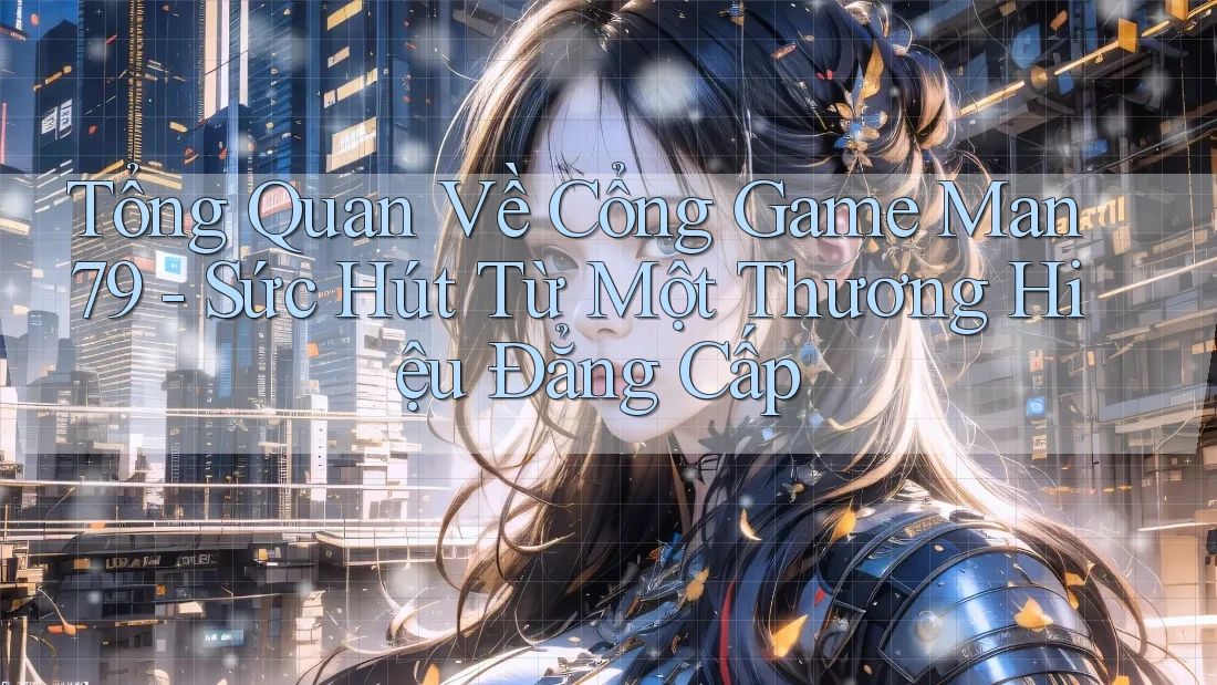 Tổng Quan Về Cổng Game Man79 - Sức Hút Từ Một Thương Hiệu Đẳng Cấp