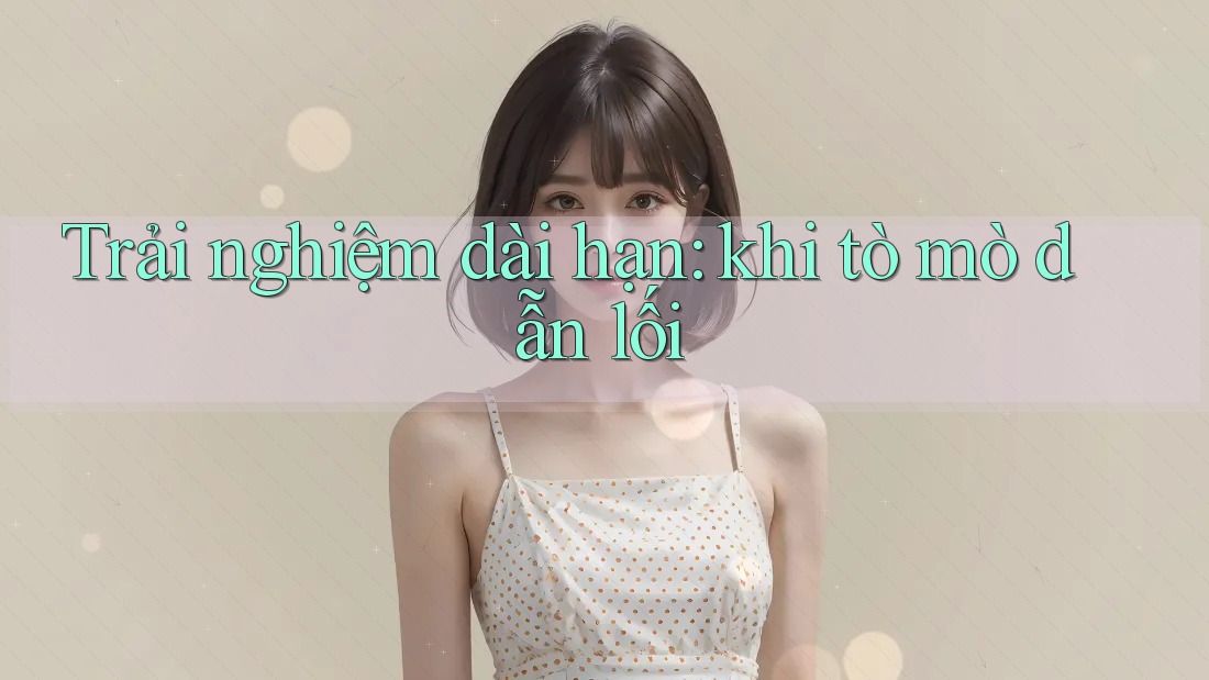 Trải nghiệm dài hạn: khi tò mò dẫn lối Trải nghiệm dài hạn: khi tò mò dẫn lối