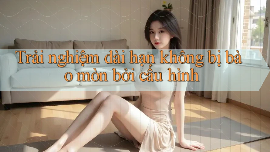Trải nghiệm dài hạn không bị bào mòn bởi cấu hình Trải nghiệm dài hạn không bị bào mòn bởi cấu hình