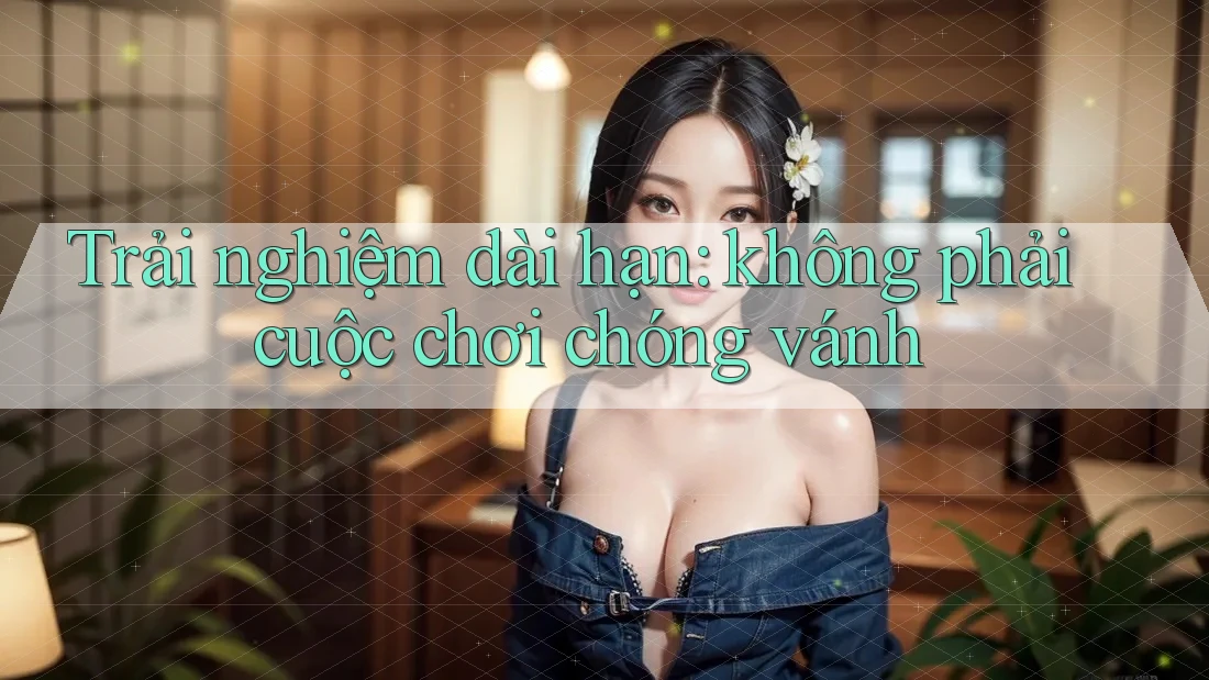 Trải nghiệm dài hạn – Không phải cuộc chơi chóng vánh Trải nghiệm dài hạn – Không phải cuộc chơi chóng vánh