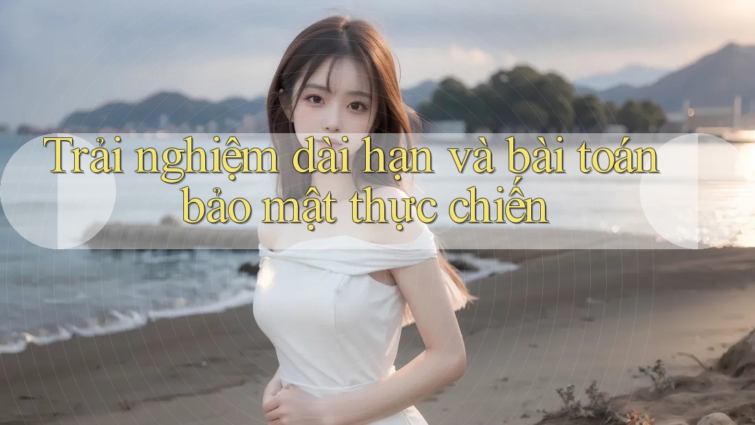 Trải nghiệm dài hạn và bài toán bảo mật thực chiến