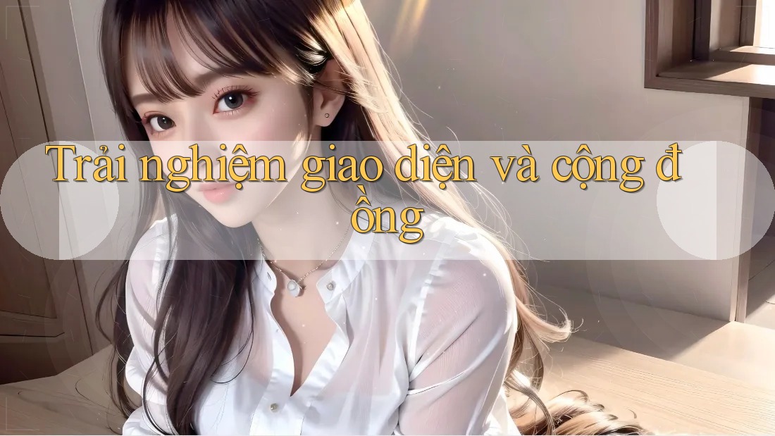 Trải nghiệm giao diện và cộng đồng Trải nghiệm giao diện và cộng đồng