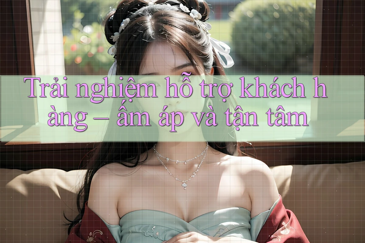 Trải nghiệm hỗ trợ khách hàng – ấm áp và tận tâm