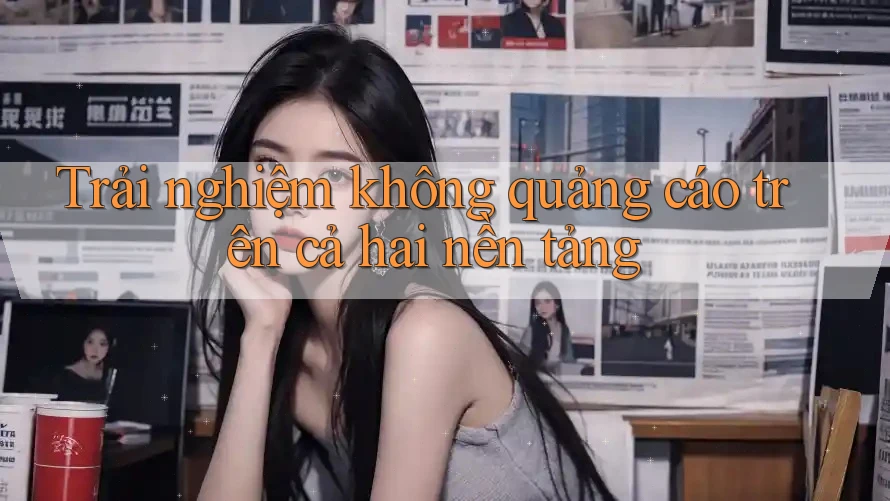 Trải nghiệm không quảng cáo trên cả hai nền tảng