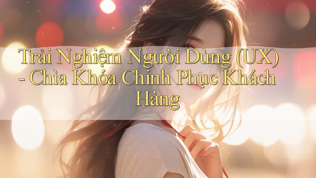 Trải Nghiệm Người Dùng (UX) - Chìa Khóa Chinh Phục Khách Hàng Trải Nghiệm Người Dùng (UX) - Chìa Khóa Chinh Phục Khách Hàng