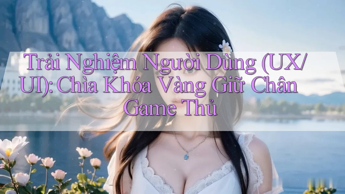 Trải Nghiệm Người Dùng (UX/UI): Chìa Khóa Vàng Giữ Chân Game Thủ Trải Nghiệm Người Dùng (UX/UI): Chìa Khóa Vàng Giữ Chân Game Thủ