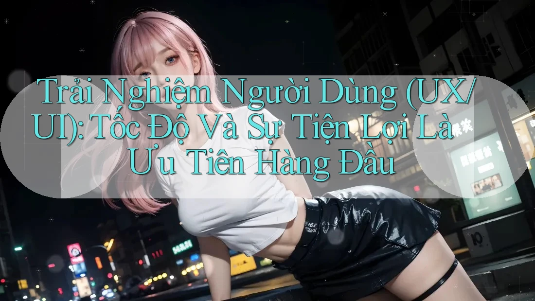 Trải Nghiệm Người Dùng (UX/UI): Tốc Độ Và Sự Tiện Lợi Là Ưu Tiên Hàng Đầu